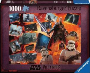 Пъзел Ravensburger от 1000 части - Междузвездни войни Злодеи: Моф Гидиън