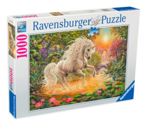 Пъзел Ravensburger от 1000 части - Мистичен еднорог