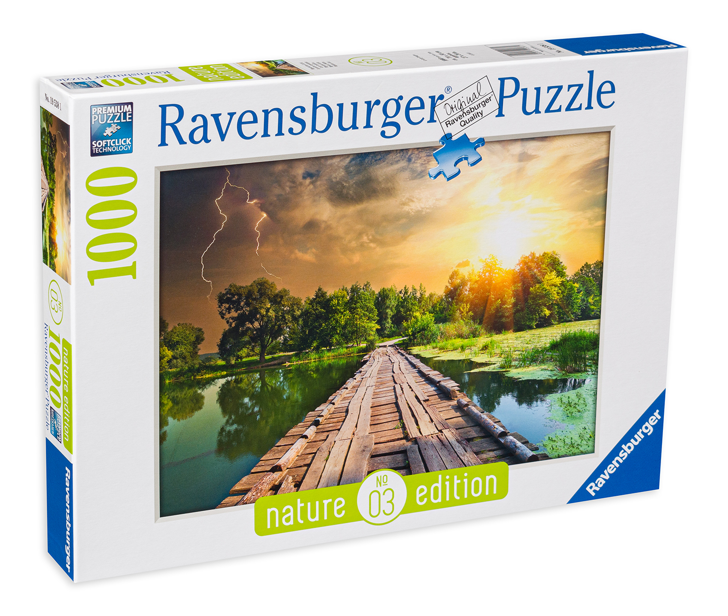 Пъзел Ravensburger от 1000 части - Мистични небеса