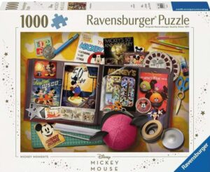 Пъзел Ravensburger от 1000 части - Моментите на Мики Маус, 1970