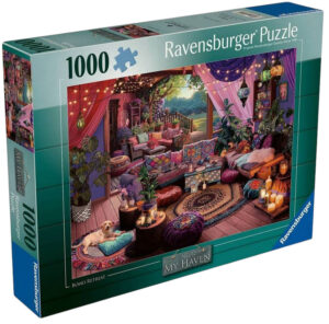 Пъзел Ravensburger от 1000 части - My Haven No12: Бохо бягство