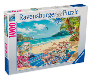 Пъзел Ravensburger от 1000 части - На плажа