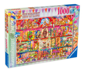 Пъзел Ravensburger от 1000 части - Най-великото шоу на Земята