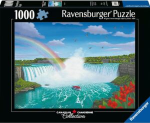 Пъзел Ravensburger от 1000 части - Ниагарският водопад
