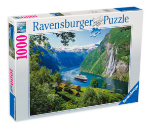 Пъзел Ravensburger от 1000 части - Норвегия