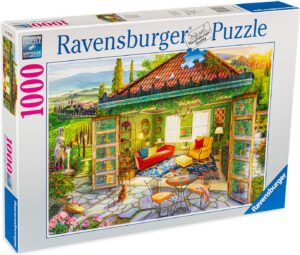 Пъзел Ravensburger от 1000 части - Оазис в Тоскана