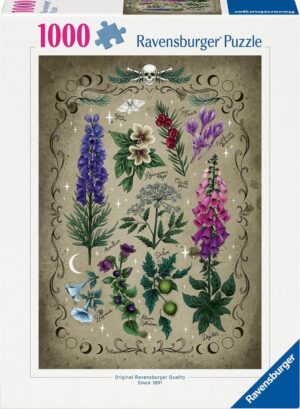 Пъзел Ravensburger от 1000 части - Отровни растения