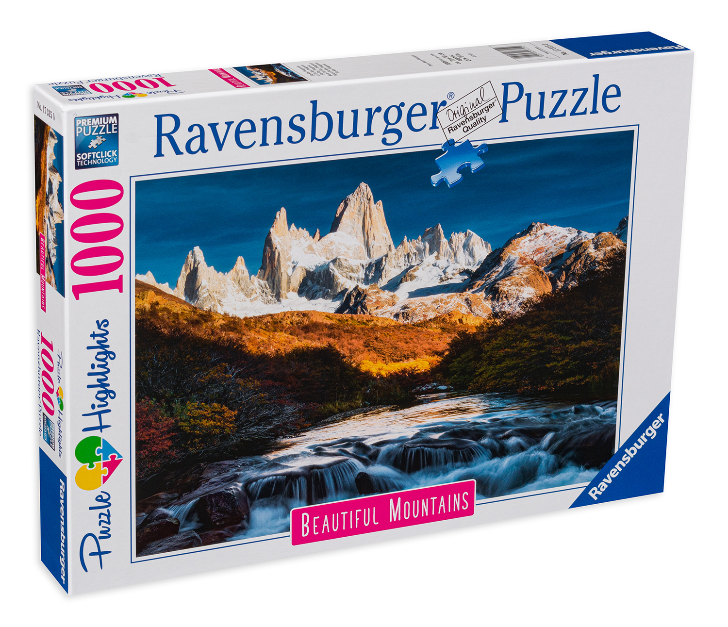 Пъзел Ravensburger от 1000 части - Патагония