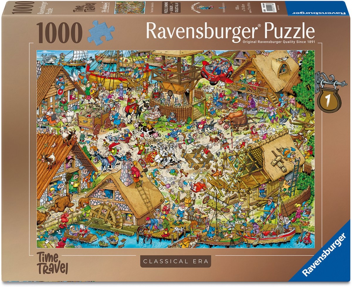 Пъзел Ravensburger от 1000 части - Пътуване във времето 1: Класическия период