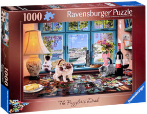 Пъзел Ravensburger от 1000 части - Пъзел на бюрото