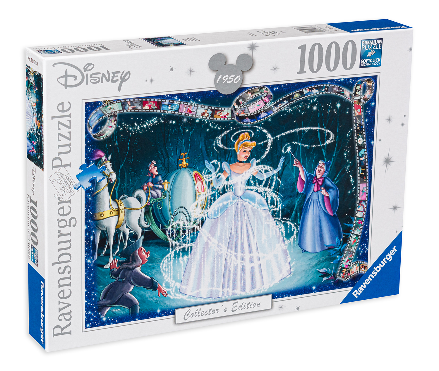 Пъзел Ravensburger от 1000 части - Пепеляшка