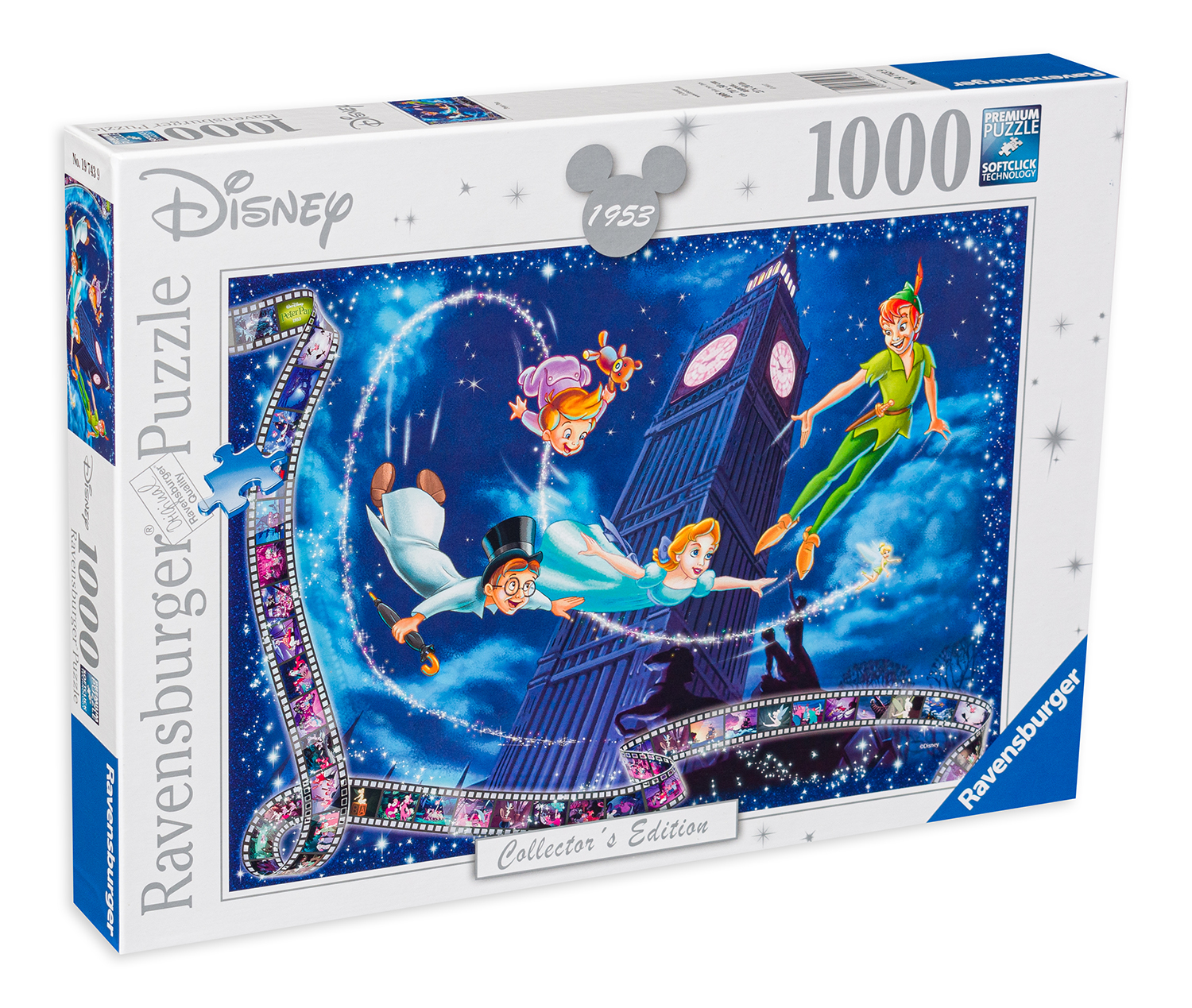 Пъзел Ravensburger от 1000 части - Питър Пан