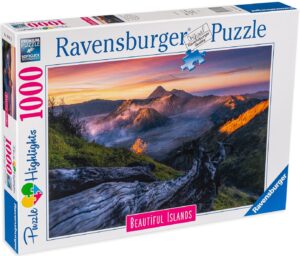 Пъзел Ravensburger от 1000 части - Планината Бромо