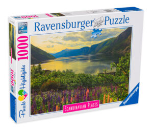 Пъзел Ravensburger от 1000 части - Планинска красота