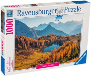 Пъзел Ravensburger от 1000 части - Планински пейзаж