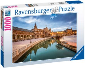Пъзел Ravensburger от 1000 части - Площад Испания