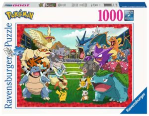 Пъзел Ravensburger от 1000 части - Pokémon: Битката