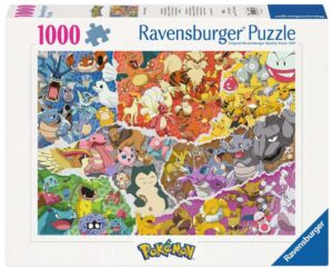 Пъзел Ravensburger от 1000 части - Приключение с Покемони