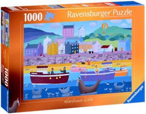 Пъзел Ravensburger от 1000 части - Пристанищен живот