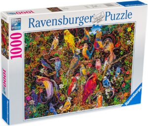 Пъзел Ravensburger от 1000 части - Птици