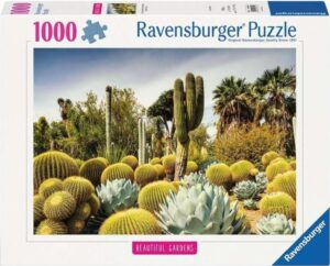 Пъзел Ravensburger от 1000 части - Пустинната градина Хънтингтън