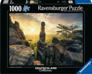 Пъзел Ravensburger от 1000 части - Пясъчните планини на Елба