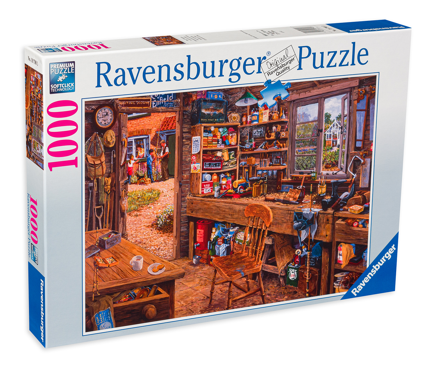 Пъзел Ravensburger от 1000 части - Работилница
