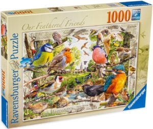 Пъзел Ravensburger от 1000 части - Рай за птички