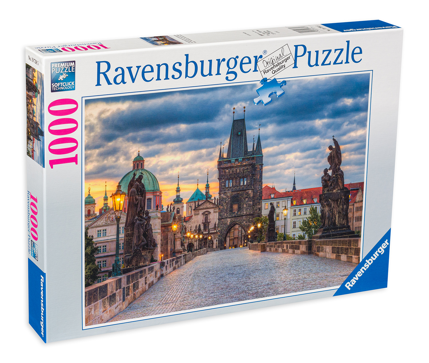 Пъзел Ravensburger от 1000 части - Разходка по Карловия мост