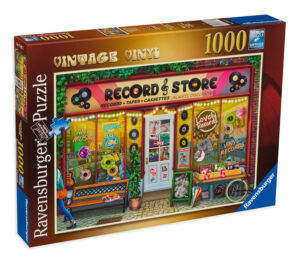 Пъзел Ravensburger от 1000 части - Ретро винил