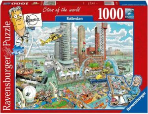 Пъзел Ravensburger от 1000 части - Ротердам