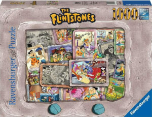 Пъзел Ravensburger от 1000 части - Семейство Флинтстоун