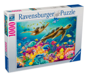 Пъзел Ravensburger от 1000 части - Син подводен свят