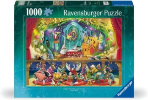 Пъзел Ravensburger от 1000 части - Снежанка и 7-те джуджета