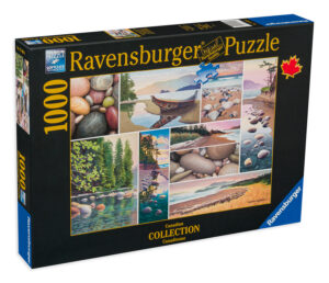Пъзел Ravensburger от 1000 части - Спокойствие на западното крайбрежие