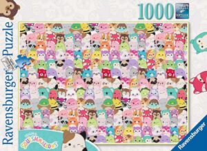 Пъзел Ravensburger от 1000 части - Squishmallows