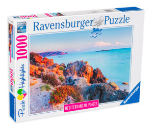 Пъзел Ravensburger от 1000 части - Средиземноморие: Гърция