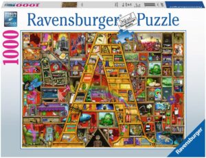 Пъзел Ravensburger от 1000 части - Страхотна азбука "А"