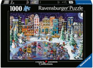Пъзел Ravensburger от 1000 части - Светлините на Канада