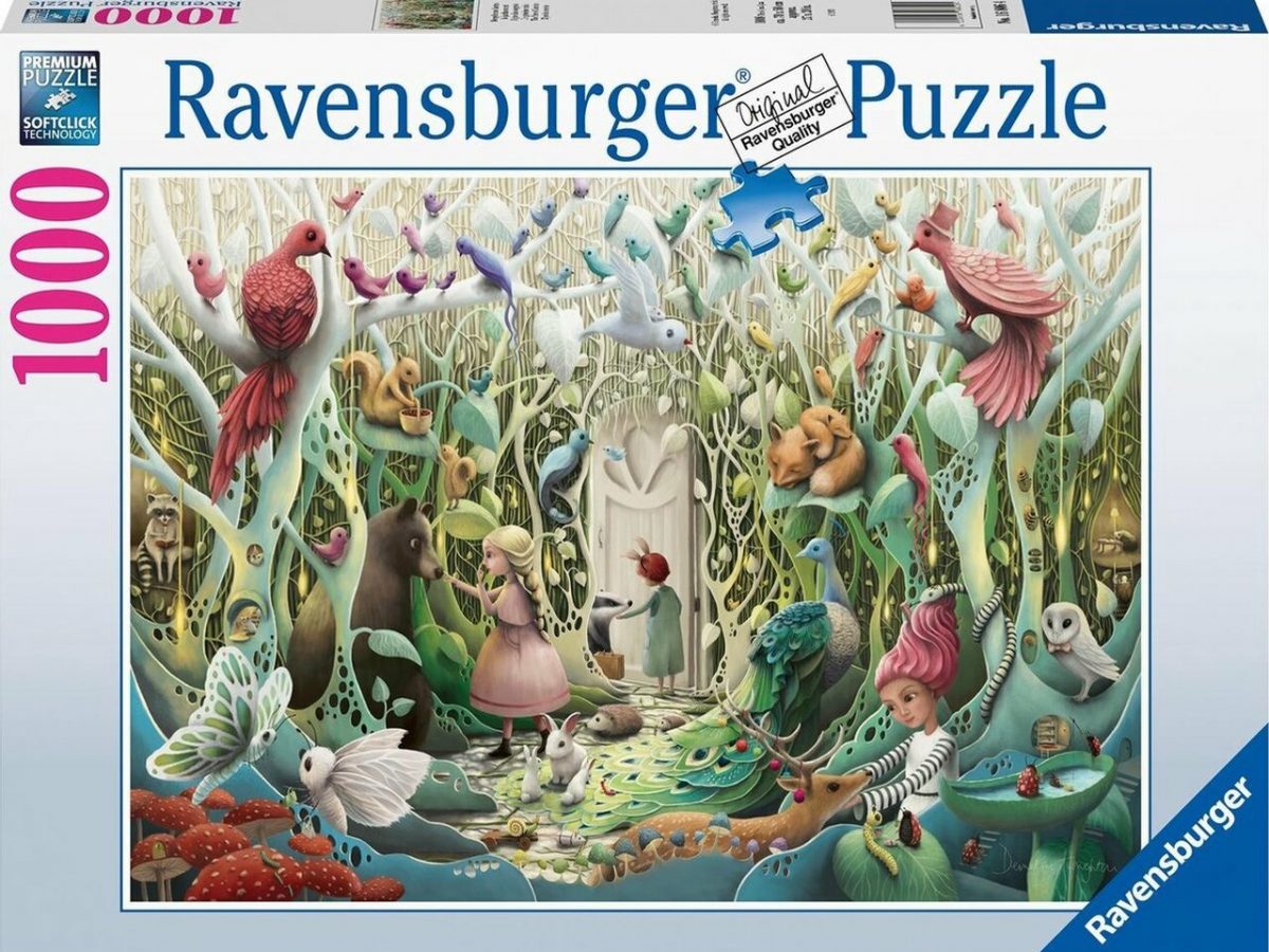 Пъзел Ravensburger от 1000 части - Тайната градина