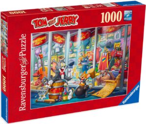 Пъзел Ravensburger от 1000 части - Том и Джери