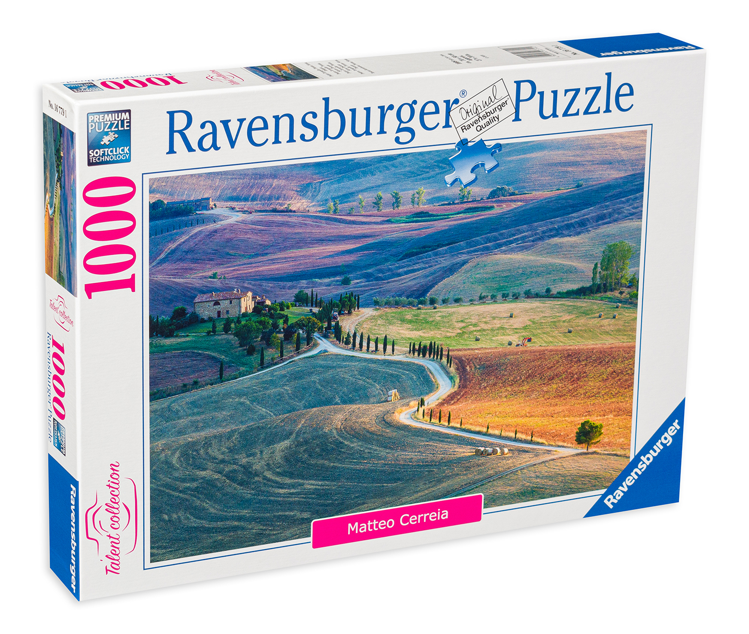 Пъзел Ravensburger от 1000 части - Тоскана, Италия