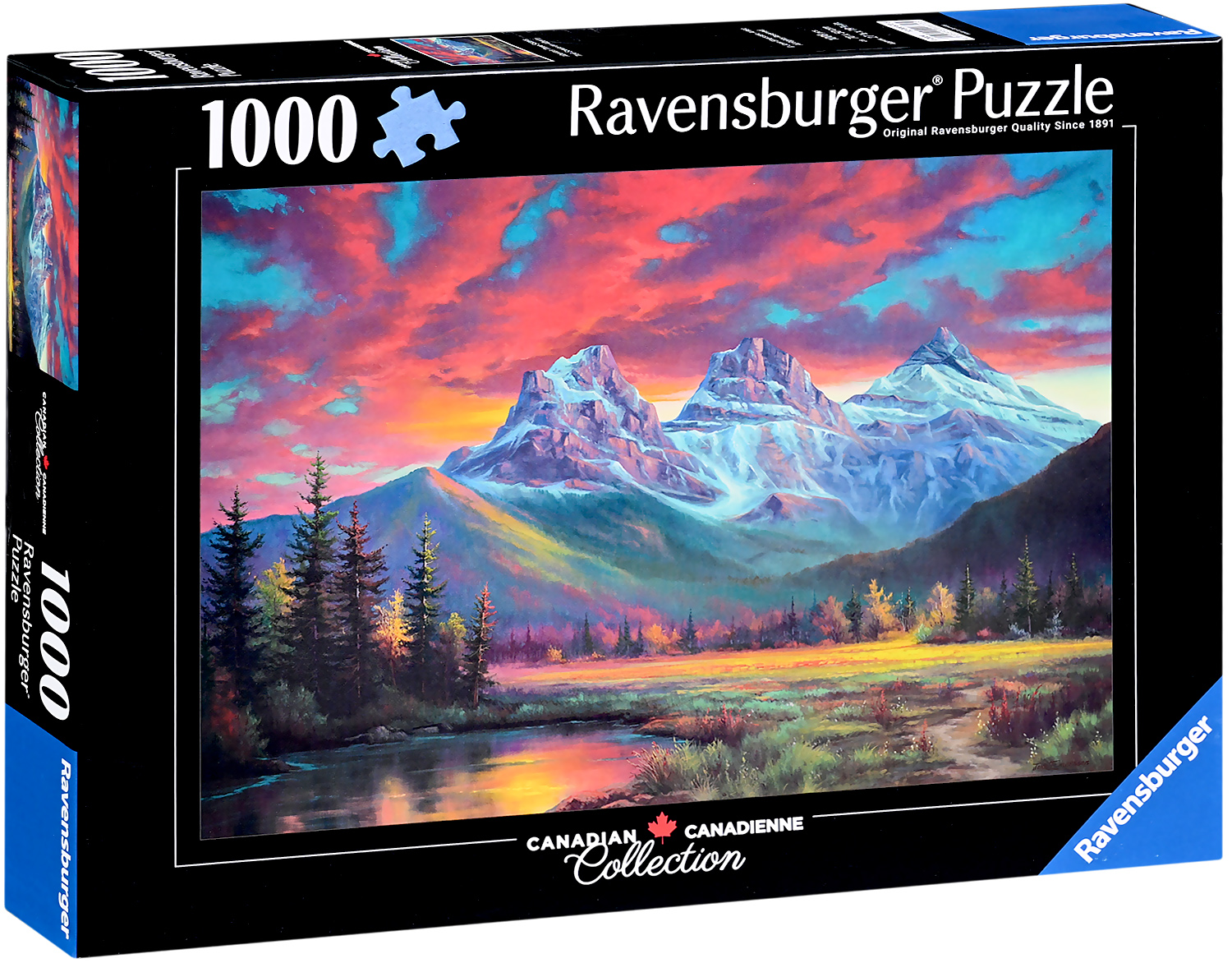 Пъзел Ravensburger от 1000 части - Трите сестри на Алберта
