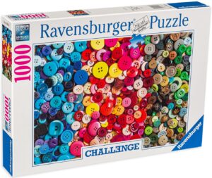 Пъзел Ravensburger от 1000 части - Цветни копчета