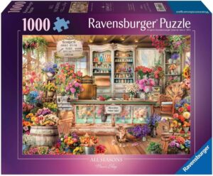 Пъзел Ravensburger от 1000 части - Цветя за всеки сезон