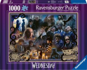 Пъзел Ravensburger от 1000 части - Wednesday