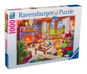 Пъзел Ravensburger от 1000 части - Уютна кабина