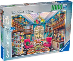 Пъзел Ravensburger от 1000 части - В библиотеката