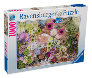 Пъзел Ravensburger от 1000 части - Великолепни цветя