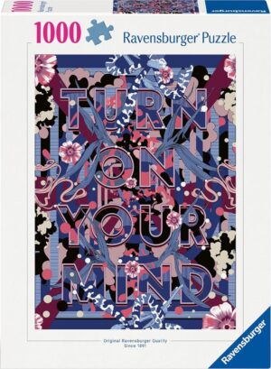 Пъзел Ravensburger от 1000 части - Включи ума си